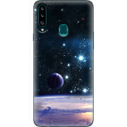 Чехол Uprint Samsung A207 Galaxy A20s Space Landscape