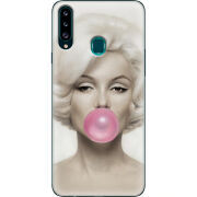 Чехол Uprint Samsung A207 Galaxy A20s Marilyn Monroe Bubble Gum