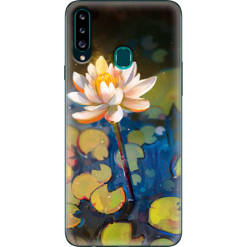 Чехол Uprint Samsung A207 Galaxy A20s Waterlily