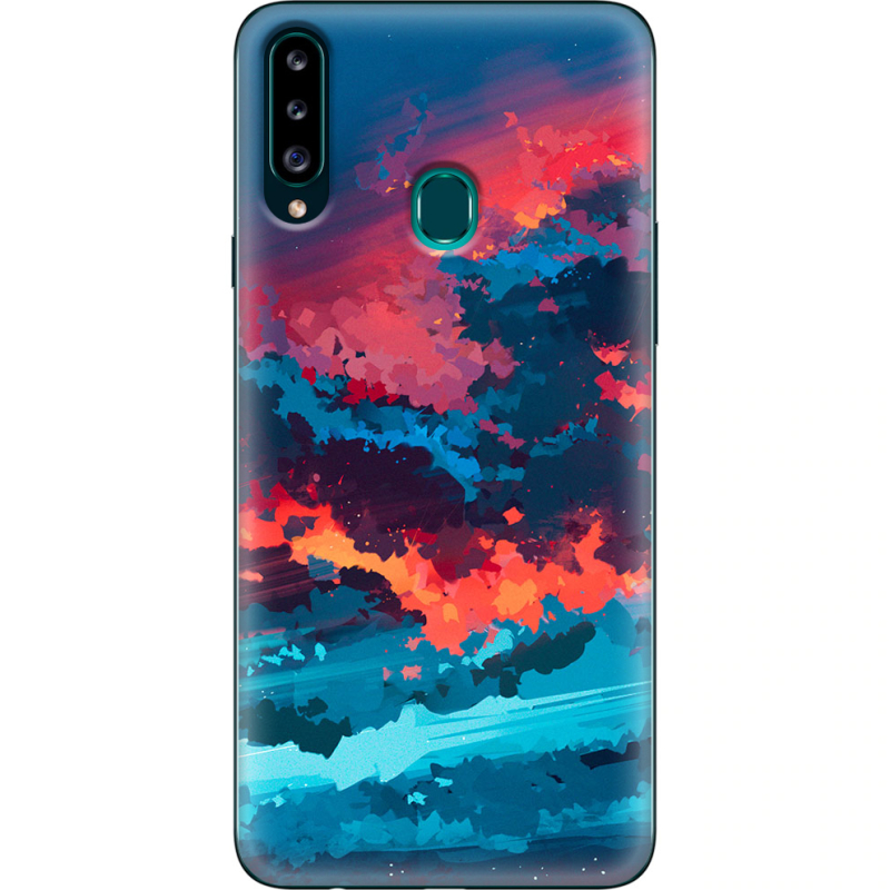 Чехол Uprint Samsung A207 Galaxy A20s Thunderclouds