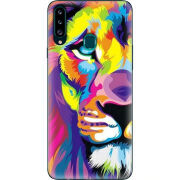 Чехол Uprint Samsung A207 Galaxy A20s Frilly Lion