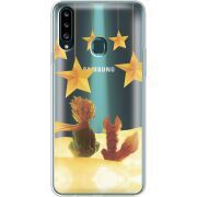 Прозрачный чехол Uprint Samsung A207 Galaxy A20s Little Prince