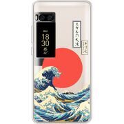Прозрачный чехол Uprint Meizu Pro 7 Plus Большая волна в Канагаве