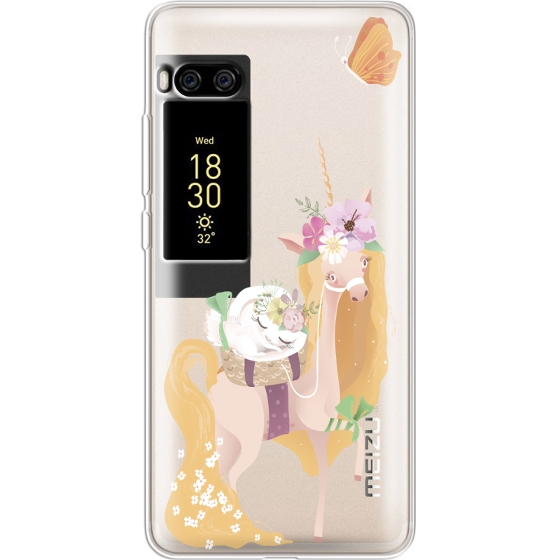 Прозрачный чехол Uprint Meizu Pro 7 Plus Uni Blonde