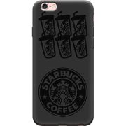 Черный чехол Uprint Apple iPhone 6 / 6s Black Coffee