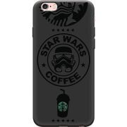 Черный чехол Uprint Apple iPhone 6 / 6s Dark Coffee