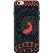 Черный чехол Uprint Apple iPhone 6 / 6s Ornament