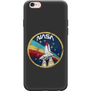 Черный чехол Uprint Apple iPhone 6 / 6s NASA