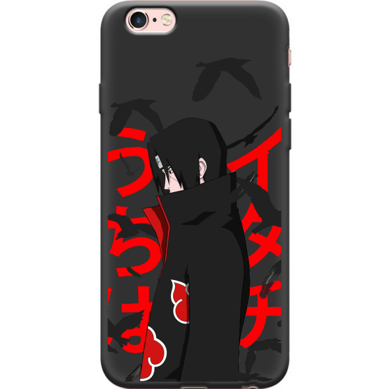 Черный чехол Uprint Apple iPhone 6 / 6s Учиха Итачи