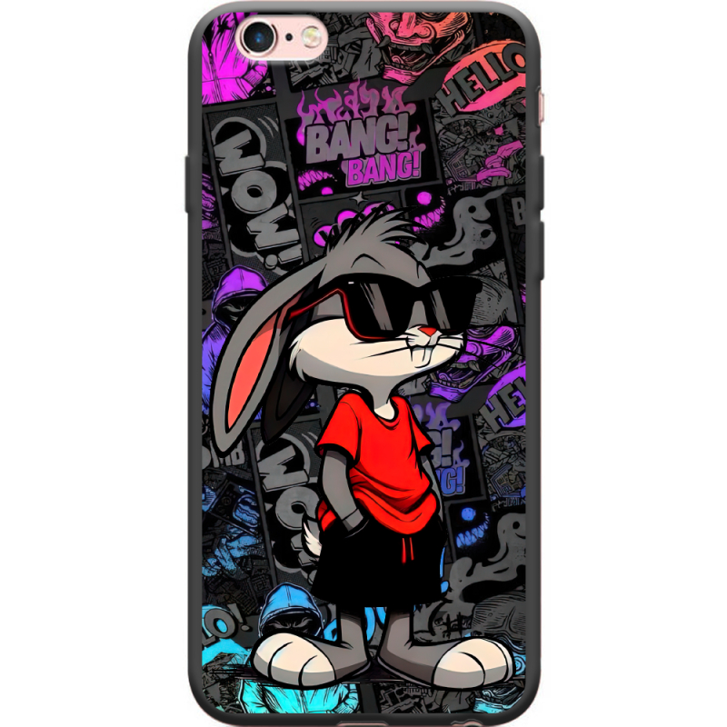 Черный чехол Uprint Apple iPhone 6 / 6s Малий вухань