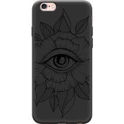 Черный чехол Uprint Apple iPhone 6 / 6s Eye