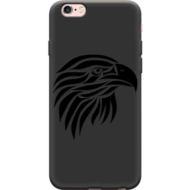 Черный чехол Uprint Apple iPhone 6 / 6s Eagle