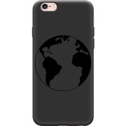 Черный чехол Uprint Apple iPhone 6 / 6s Earth