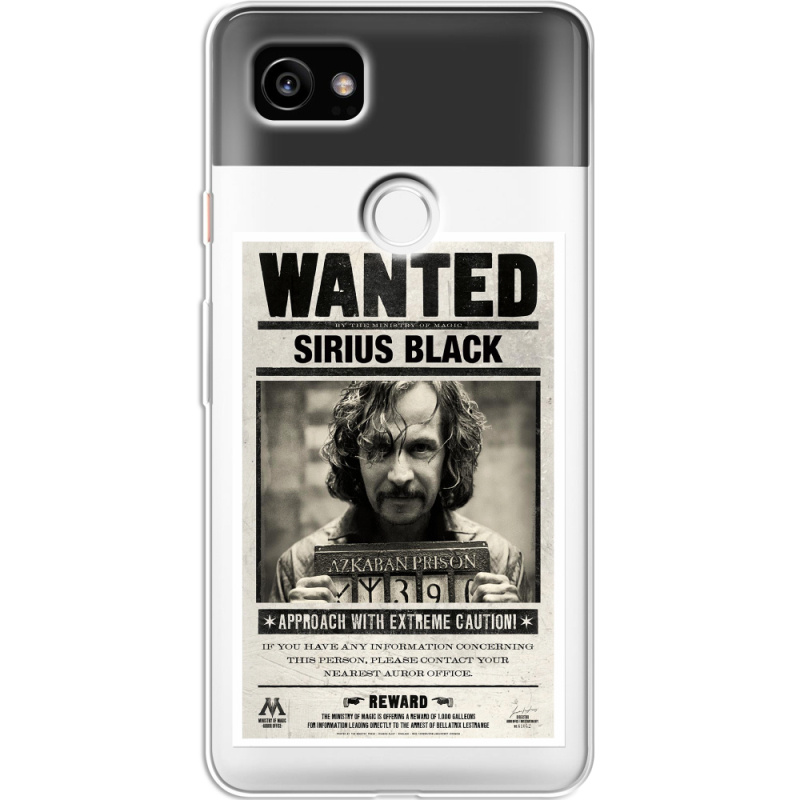 Прозрачный чехол Uprint Google Pixel 2 XL Sirius Black