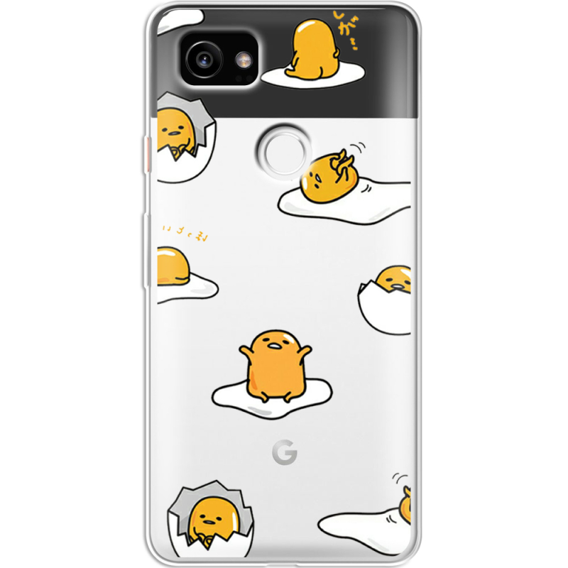 Прозрачный чехол Uprint Google Pixel 2 XL Gudetama