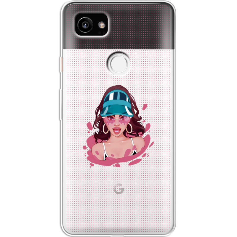 Прозрачный чехол Uprint Google Pixel 2 XL Selena Gomez