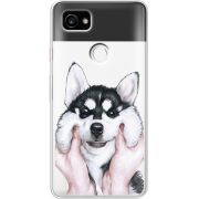 Прозрачный чехол Uprint Google Pixel 2 XL Husky