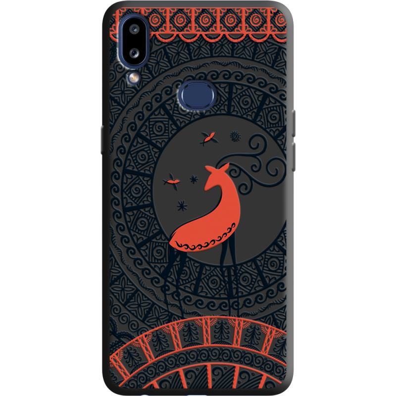 Черный чехол Uprint Samsung A107 Galaxy A10s Ornament