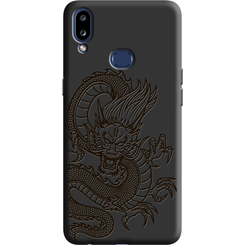 Черный чехол Uprint Samsung A107 Galaxy A10s Chinese Dragon