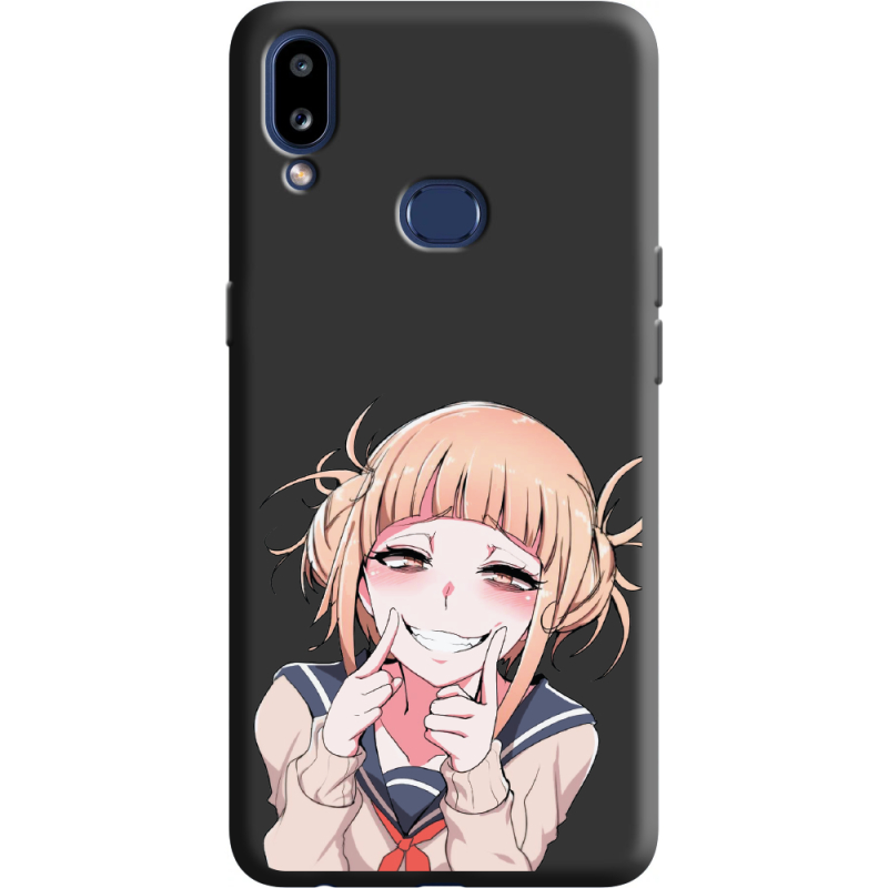 Черный чехол Uprint Samsung A107 Galaxy A10s Himiko Toga Smile