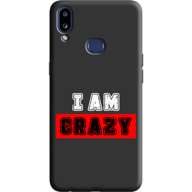 Черный чехол Uprint Samsung A107 Galaxy A10s I'm Crazy