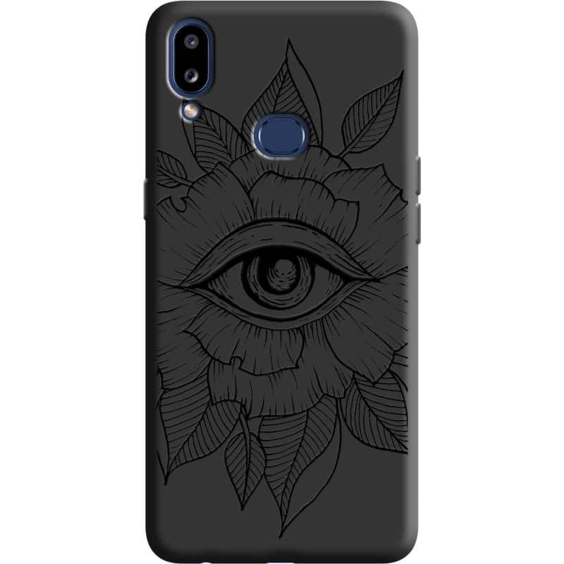 Черный чехол Uprint Samsung A107 Galaxy A10s Eye