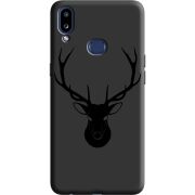 Черный чехол Uprint Samsung A107 Galaxy A10s Deer