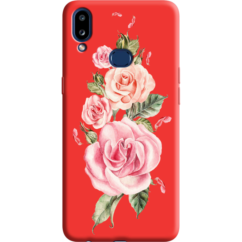 Красный чехол BoxFace Samsung A107 Galaxy A10s 