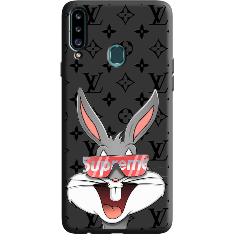 Черный чехол Uprint Samsung A207 Galaxy A20s looney bunny