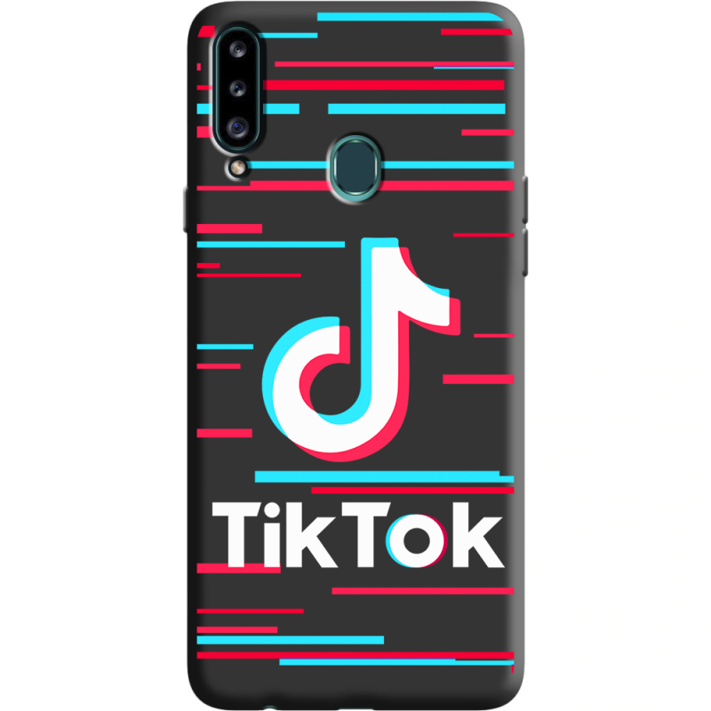 Черный чехол Uprint Samsung A207 Galaxy A20s Tik Tok