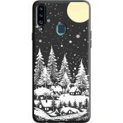 Черный чехол Uprint Samsung A207 Galaxy A20s 