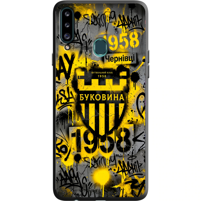 Черный чехол Uprint Samsung A207 Galaxy A20s 