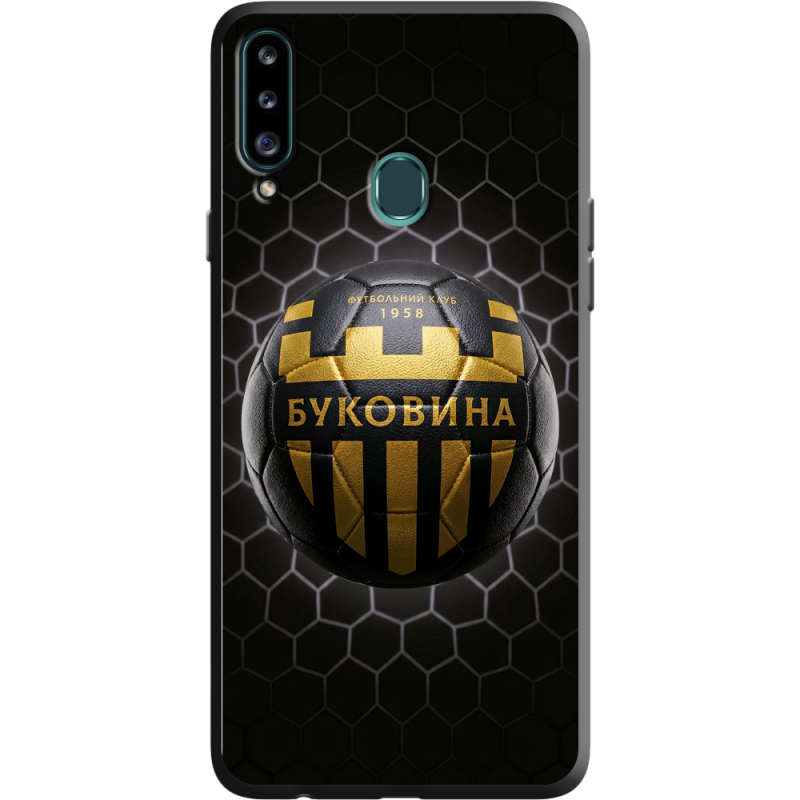 Черный чехол Uprint Samsung A207 Galaxy A20s 