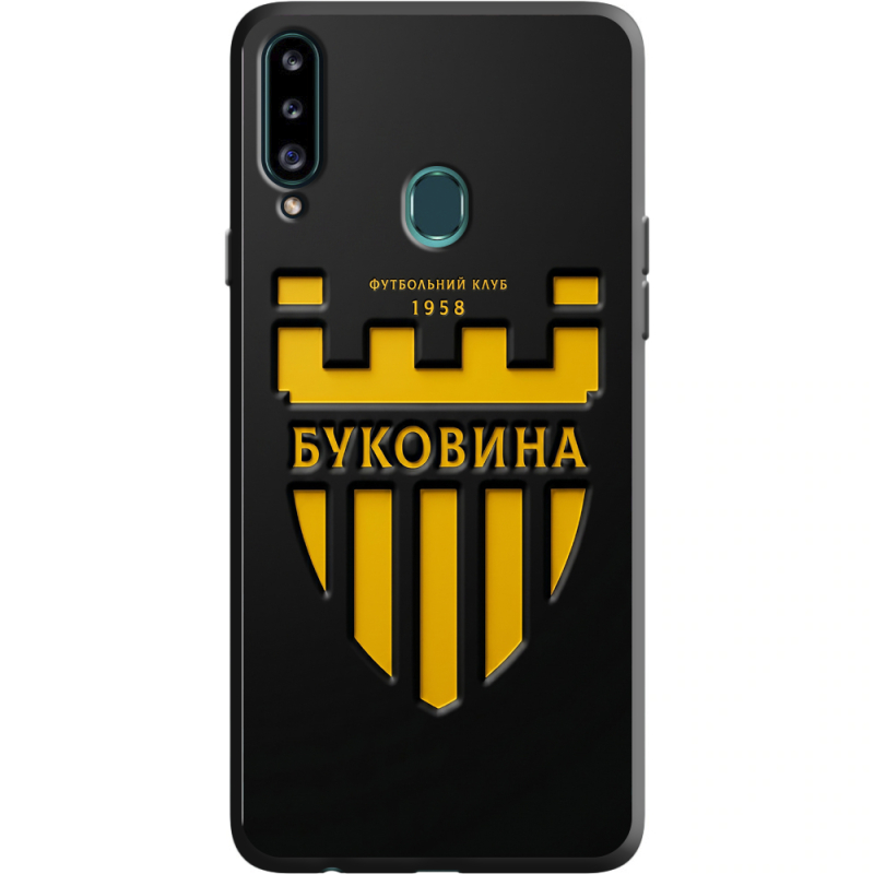 Черный чехол Uprint Samsung A207 Galaxy A20s 