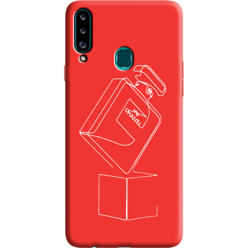 Красный чехол Uprint Samsung A207 Galaxy A20s 