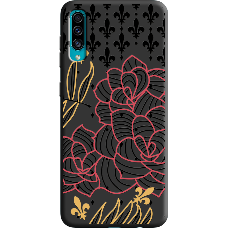 Черный чехол Uprint Samsung A307 Galaxy A30s FranceFlowers