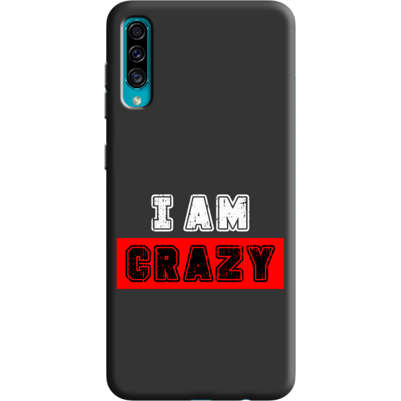 Черный чехол Uprint Samsung A307 Galaxy A30s I'm Crazy