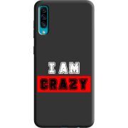 Черный чехол Uprint Samsung A307 Galaxy A30s I'm Crazy