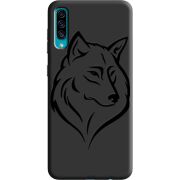 Черный чехол Uprint Samsung A307 Galaxy A30s Wolf