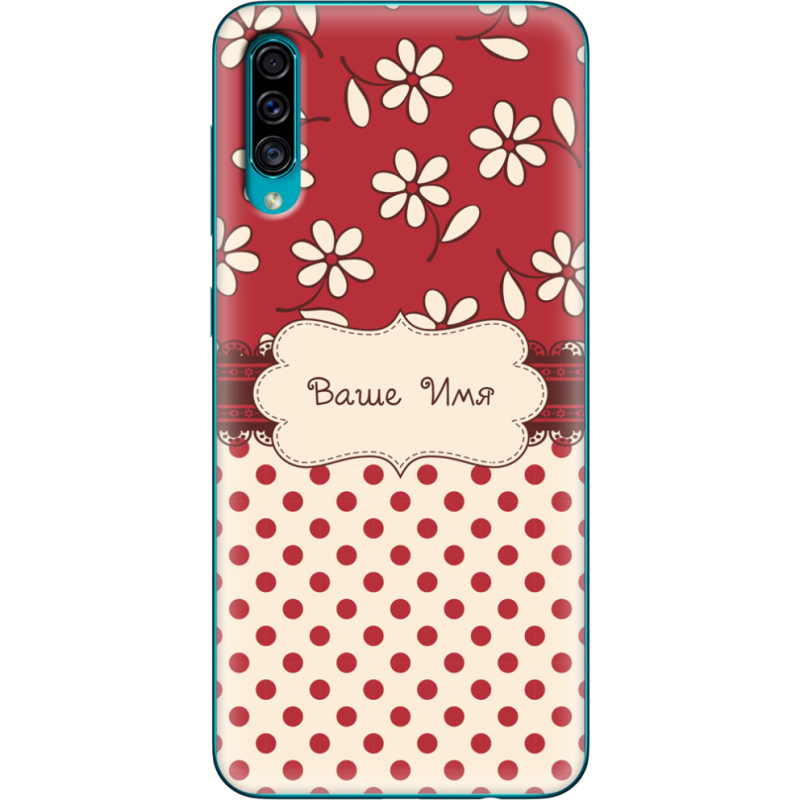 Чехол Uprint Samsung A307 Galaxy A30s Именной Polka Dots