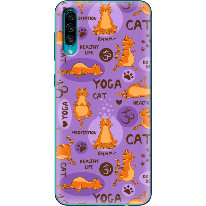 Чехол Uprint Samsung A307 Galaxy A30s Yoga Cat