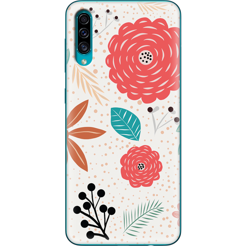 Чехол Uprint Samsung A307 Galaxy A30s Line Flowers