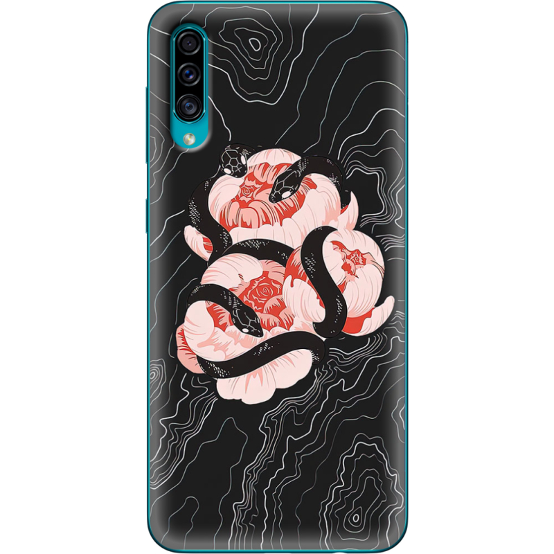 Чехол Uprint Samsung A307 Galaxy A30s Snake Rose