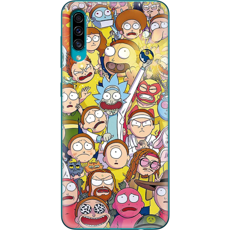 Чехол Uprint Samsung A307 Galaxy A30s Rick and Morty