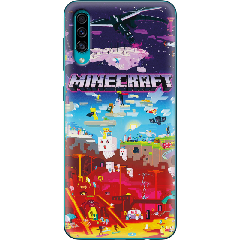 Чехол Uprint Samsung A307 Galaxy A30s Minecraft World Beyond