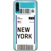 Прозрачный чехол Uprint Samsung A307 Galaxy A30s Ticket New York