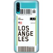 Прозрачный чехол Uprint Samsung A307 Galaxy A30s Ticket Los Angeles