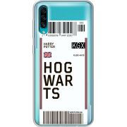 Прозрачный чехол Uprint Samsung A307 Galaxy A30s Ticket Hogwarts