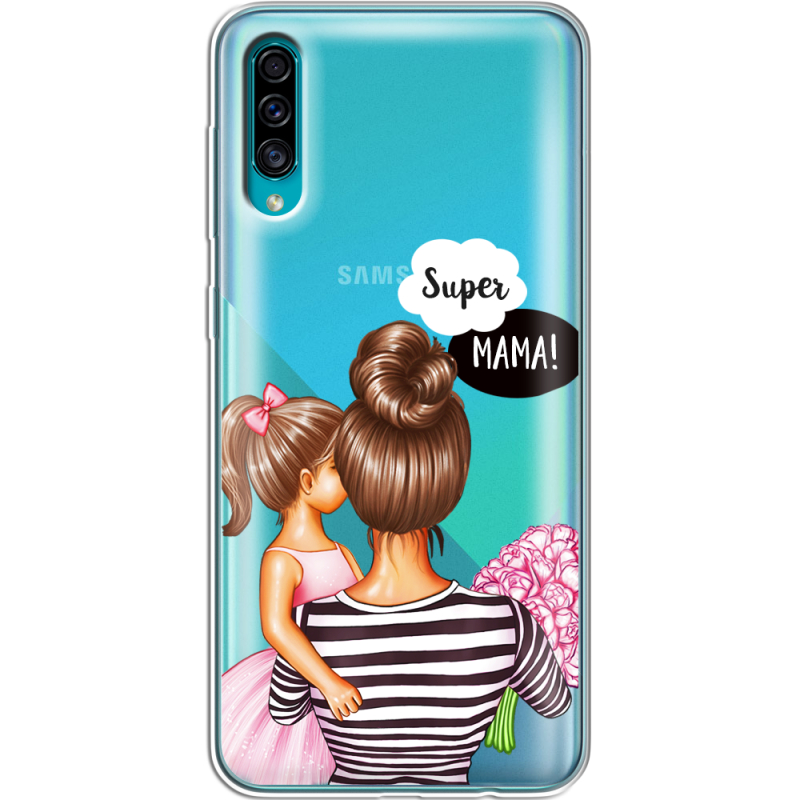 Прозрачный чехол Uprint Samsung A307 Galaxy A30s Super Mama and Daughter