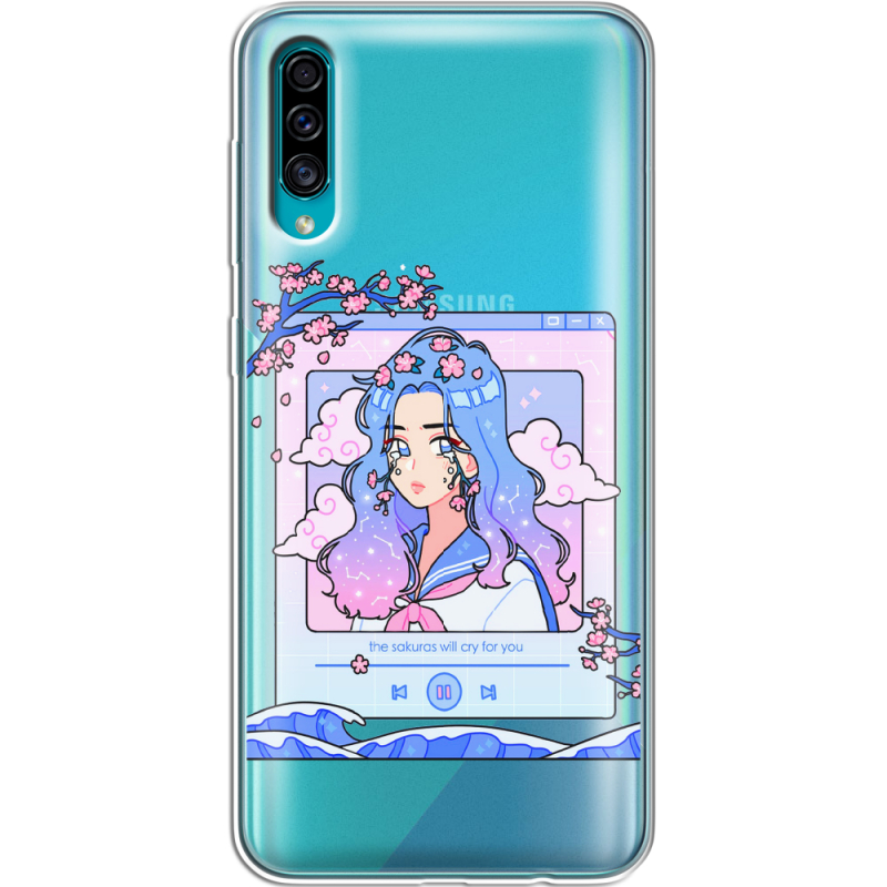 Прозрачный чехол Uprint Samsung A307 Galaxy A30s The Sakuras Will Cry For You